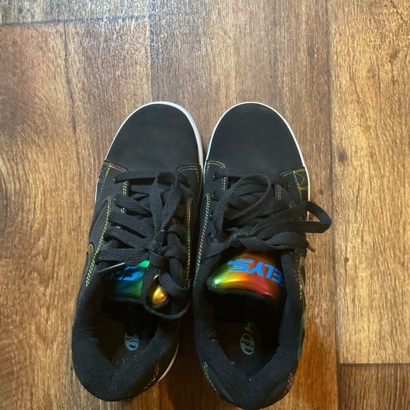 Heelys Propel Unisex Youth 6 Black Rainbow Foil‎ Skate Roller - Picture 7 of 11